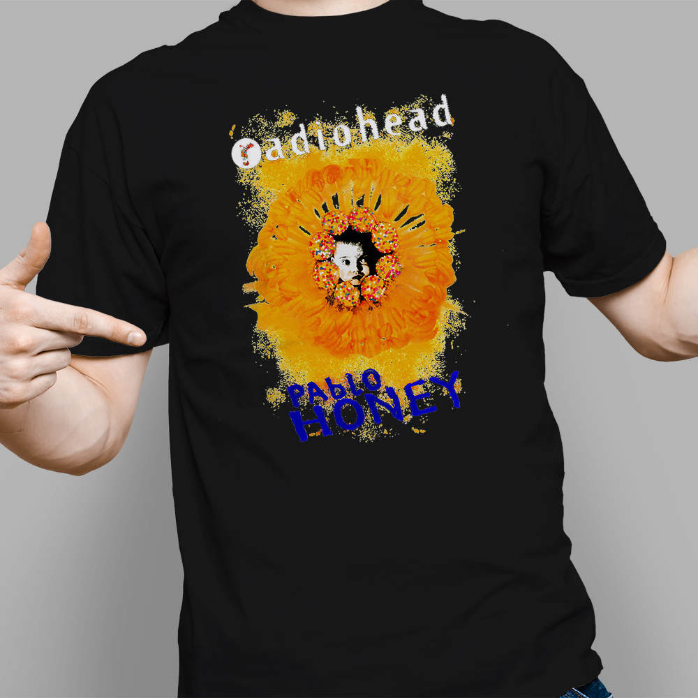 Radiohead Pablo Honey T-shirt-Radiohead Shirts