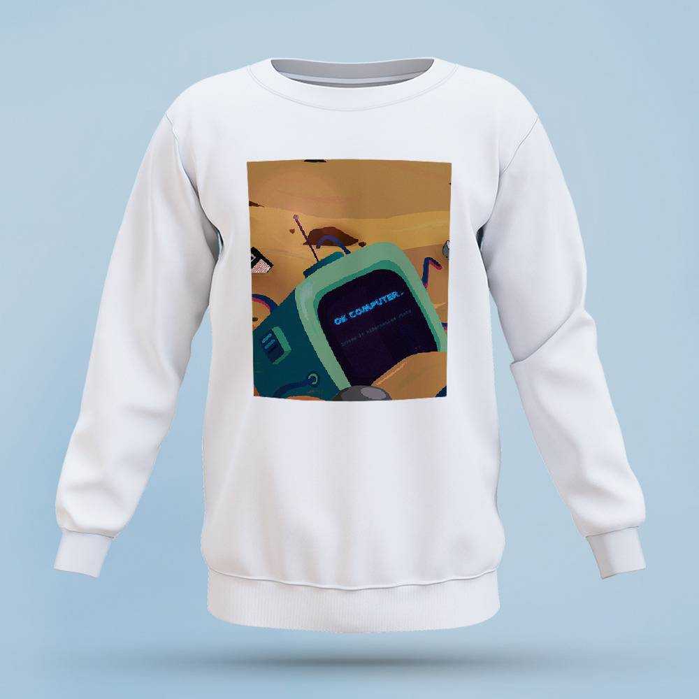 Radiohead Sweatshirt Classic Celebrity Sweatshirt Ok Computer Sweatshirt-Radiohead Sweatshirts